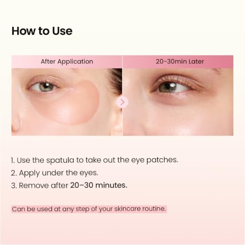 BIODANCE Collagen Hydrogel Eye Patches for Under Eye Wrinkles & Puffiness - 60 Count