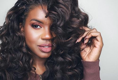 Ocean Wave Crochet Hair Deep Wave Braiding Extensions 8 Packs 14 Inch T30