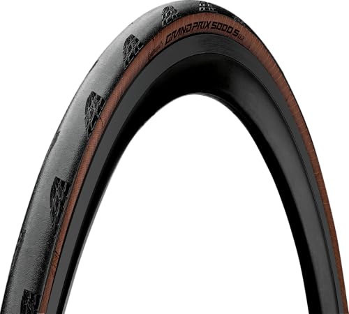 Continental Grand Prix 5000 S TR Tubeless Road Bike Tire 700x28 Black/Transparent