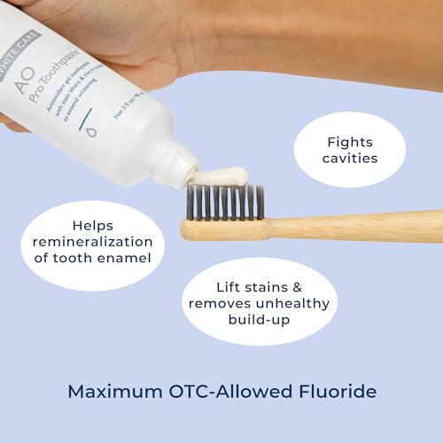 White Care Post Whitening Toothpaste with Nano Hydroxyapatite - Pack of 2, 3 fl oz