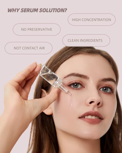 Hyaluronic Acid Serum Kit for Microneedling Face & Neck - 4 Vials