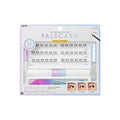 FALSCARA False Eyelash Clusters Special All Inclusive Starter Kit, Bond & Seal, Precision Applicator, Overnighter & Remover, 36 Lengthening 10mm-14mm Sporty Rounded Natural Volume Lash Extension Wisps
