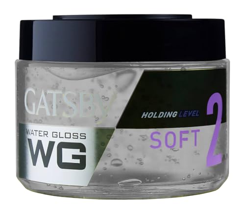 Gatsby Water Gloss Soft Finish Hair Styling Gel 300g - White
