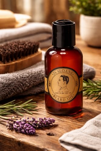 Beard Oil for Men - Conditioning, Moisturizing, and Shine with Vitamin E & Lavender - 2 oz
