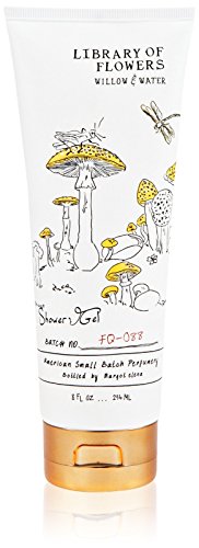 Library of Flowers Willow & Water Shower Gel for Women - Hydrating 8 fl oz