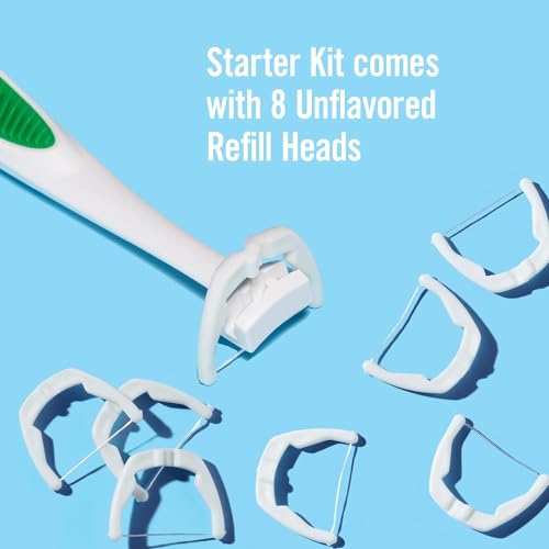 Reach Ultraclean Access Flosser Starter Kit with 28 Mint Refills - 1 Foot