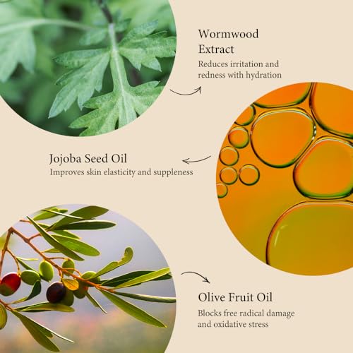 Fraijour Herb Wormwood Cleansing Oil ? Korean Deep Cleansing Makeup Remover & Pore Minimizer for Oily, Acne-Prone Skin, AHA BHA Exfoliation, Olive & Jojoba Oils, Lightweight, 7.1 fl.oz.