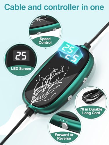 SUBAY 25000RPM Professional Manicure & Pedicure Nail Drill Kit – Green