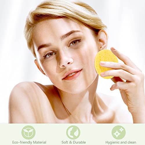 Disposable Compressed Facial Sponges 2.5 Inch for Skin Cleansing - 150 Pcs