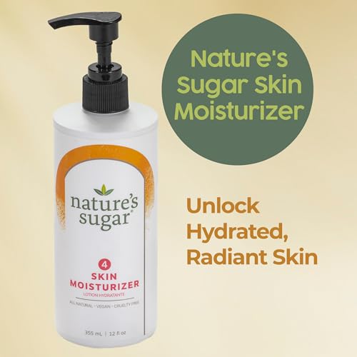 Nature¡¯s Sugar After Wax Care Lotion - Hydrating Moisturizer for Sensitive Skin - Brazilian Wax Aftercare Moisturizer for Women & Men - Cooling Post-Shave Care Esthetician Essentials - 355ml/12 fl oz