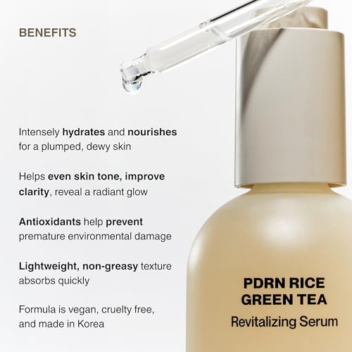 Revitalizing Rice & Green Tea Serum for Radiant Skin - 50ml
