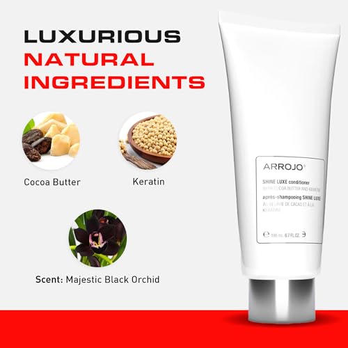 ARROJO Shine Luxe Paraben Sulfate Free Hair Conditioner 6.7 Fl Oz