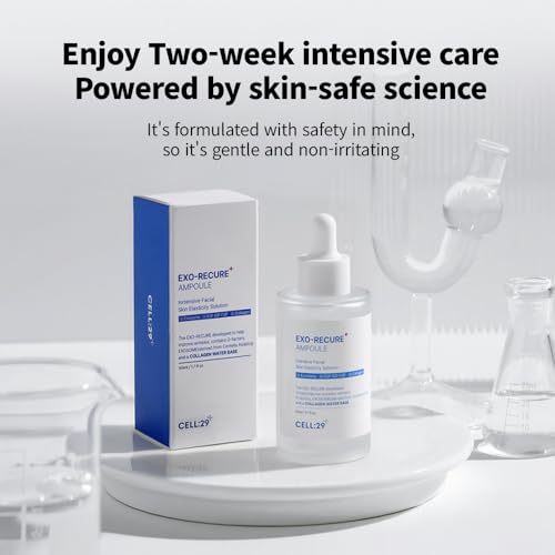 CELL:29 Exo-Recure Ampoule 50ml | 1.69fl.oz, Facial Serum, Ampoule with Collagen Water, Daily Skincare - 50ml