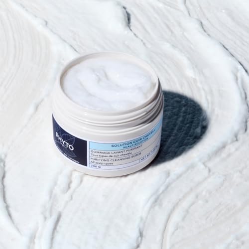 Purifying Scalp Scrub with Sea Salt & Eucalyptus - Deep Cleanse for Oily Scalp - 7.05 oz