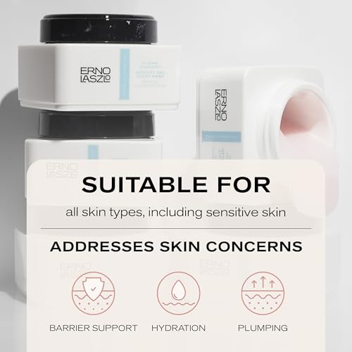 Erno Laszlo Hydra-Therapy Memory Gel Sleep Mask, Overnight Hydration, Leave-on Face Mask with Antioxidants and Vitamin E for Smooth and Elastic Skin During Sleep, 1.35 Fl Oz