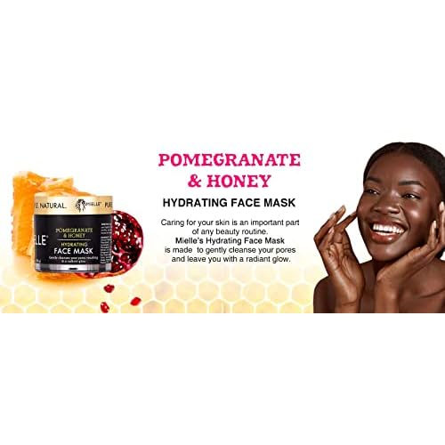 MIELLE Mielle pomegranate & honey hydrating face mask, 3.5 Fl Ounce