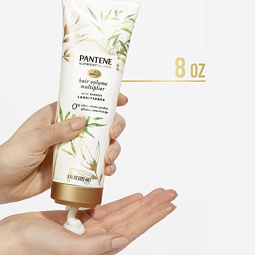 Pantene Sulfate-Free Volumizing Conditioner, Bamboo & Vitamin B5, 8 oz - Pack of 1