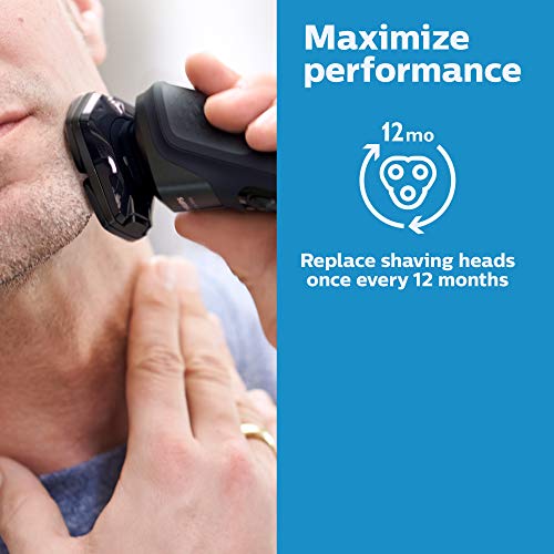 Genuine Replacement Heads for Philips Norelco Shavers - 3 Pack (S5000 & S7000 Compatibility)