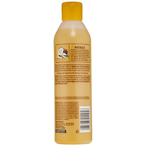 SoftSheen-Carson Dark and Lovely Au Naturale Moisture LOC Sulfate-Free Cleansing Shampoil, 13.5 fl oz