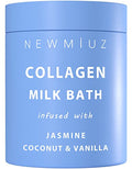 Creamy Coconut Collagen Milk Bath Soak for Soft, Hydrated Skin – Vanilla Jasmine Relaxation Gift