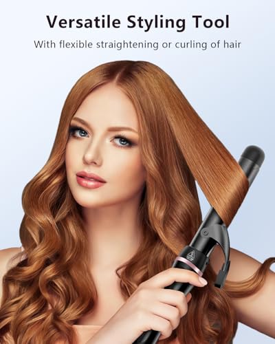 5-in-1 Curling Iron Set with Ceramic Barrels & Thermal Brush for Salon-Quality Hair