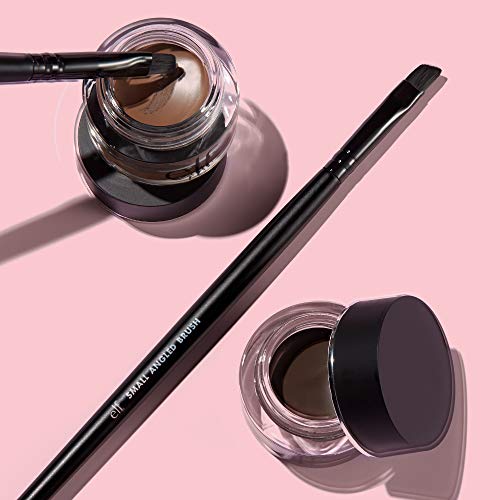 e.l.f. Lock On Liner And Brow Cream, Sculpts & Defines Eyebrows, Vegan & Cruelty-Free, Espresso
