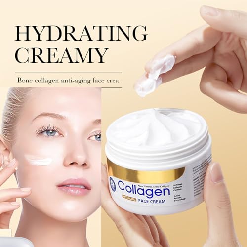 Collagen Skin Care Set - 13 Pcs Facial Kit with Cleanser, Toner, Serum & Masks - Collagen-13