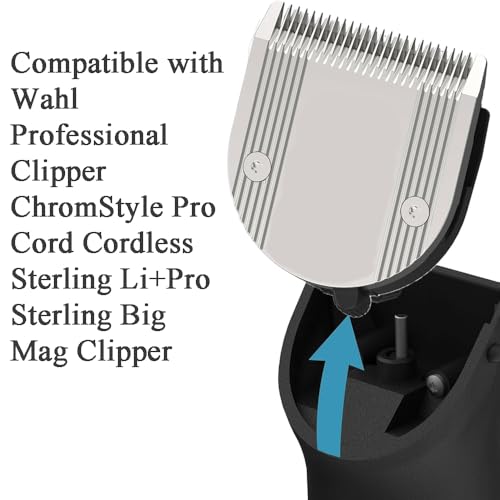 5 in 1 Adjustable Clipper Blade Compatible with Wahl Professional Clipper ChromStyle Pro Cord Cordless Sterling Li+Pro Sterling Big Mag Clipper Rplacement Head
