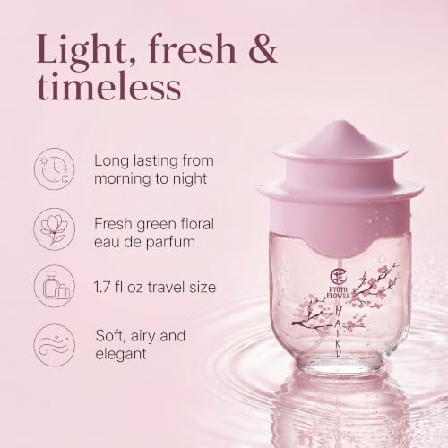 Fresh Green Floral Eau de Parfum for Women - 1.7 oz - Kyoto Flower