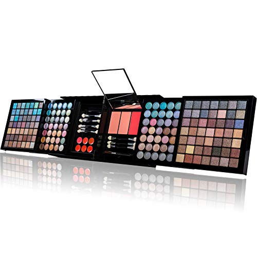 SHANY HARMONY All-In-One Makeup Set with Eyeshadows, Blush, Lip Gloss & Brushes