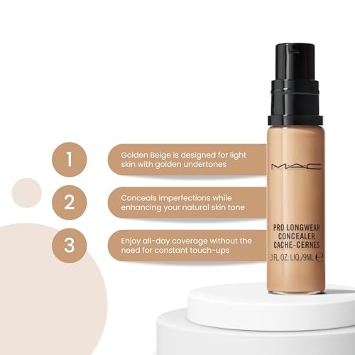 MAC Pro Longwear Concealer NW20 9ml - Flawless, Long-Lasting Matte Finish (Pack of 1)