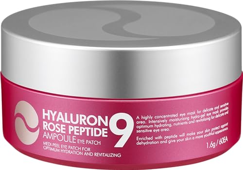 Medi-Peel Hyaluron Rose Peptide Eye Patch - Hydrating & Revitalizing, 60 Patches
