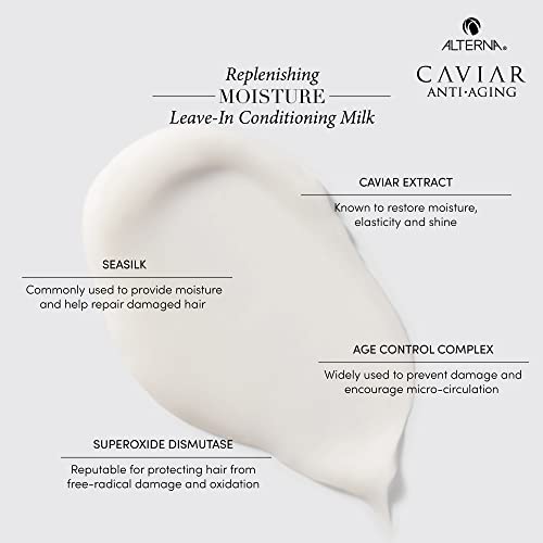 Alterna CAVIAR Anti-Aging Moisturizing Leave-In Hair Milk - 5 Fl Oz