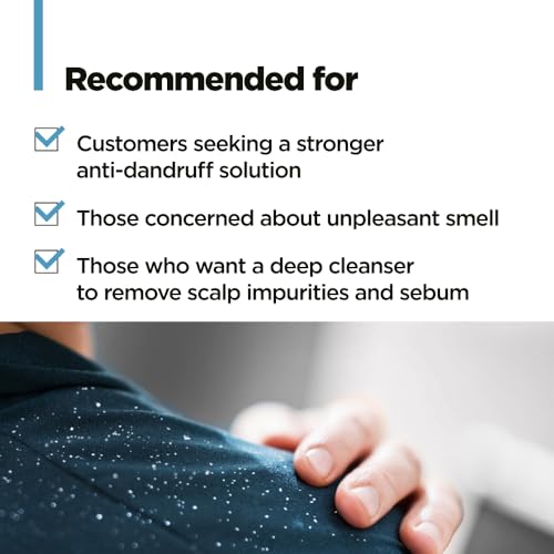 AMOS PROFESSIONAL Deep Action Clarifying Shampoo for Dandruff & Oil Control - 16.9 fl oz