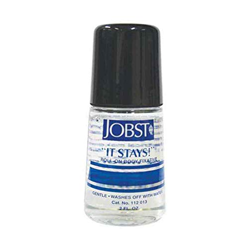 JOBST It Stays Roll-On Body Fixative 2 oz - Skin Adhesive for Support Garments