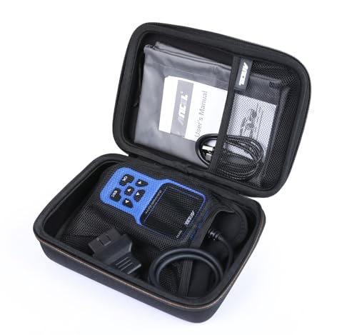 ANCEL Large Protective Case (Dark Gray) for OBD2 Scanner, Code Reader & Battery Tester