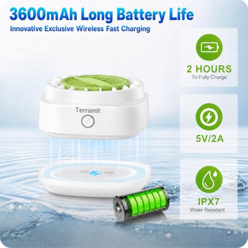 Wireless Fruit and Vegetable Cleaner with Hydroxy Ion Technology - IPX7 Waterproof