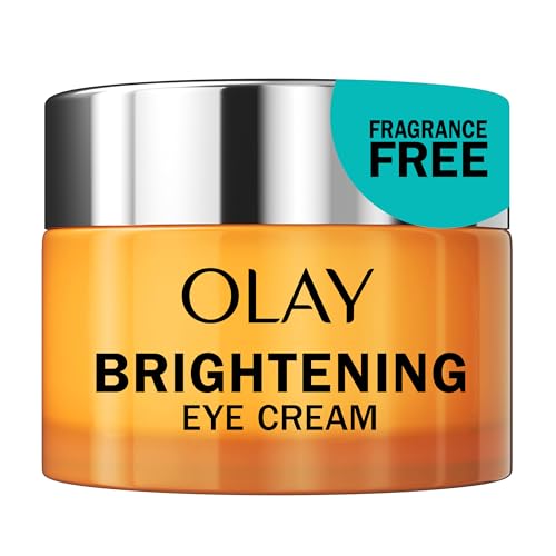 Olay Brightening Vitamin C Eye Cream 0.5 Fl Oz - Hydrating Under Eye Treatment for Dark Circles & Dull Skin