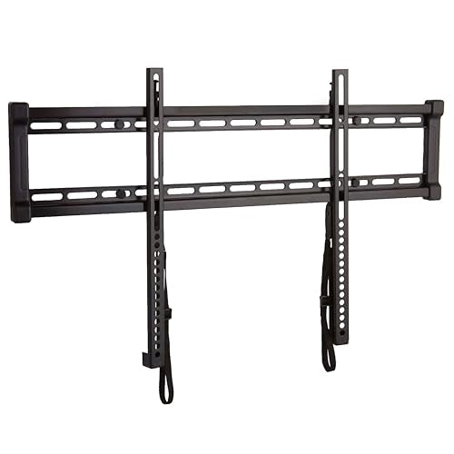 Sanus Low Profile TV Wall Mount for 40-80 Inch Flat Screens, Slim Fixed Bracket