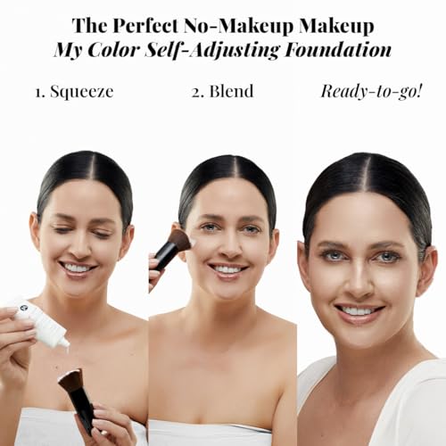 Self-Adjusting Liquid Foundation & Air Primer Set - Medium Shade
