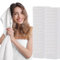 Disposable Large Bath Hair Drying Towels - 16x31.5 Inches, 100 Pack