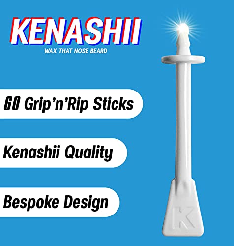 Kenashii Nose & Ear Waxing Kit for Men & Women - Pain-Free, Long-Lasting Hair Removal