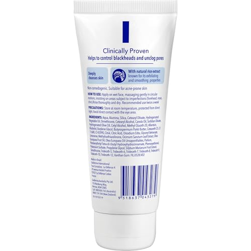 Blackheads Facial Scrub 60g for Pore Deep Cleaning & Exfoliation