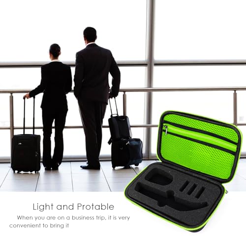 LinMei Travel Trimmer Case Compatible with One Blade QP6510/70 QP6520/70 Pro Wet Dry Electric Shaver Hard Portable Storage Carrying Case for Shavers and Accessories
