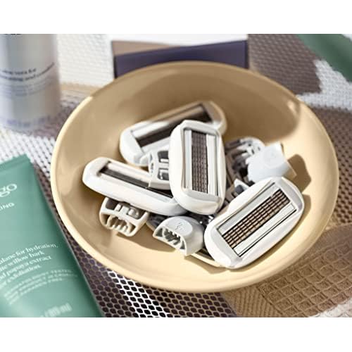 margaret Flamingo 5-blade Razor Replacement Blade Cartridge (4 Cartridges)