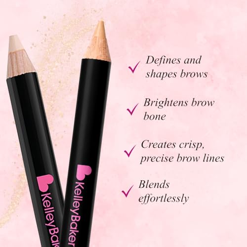 Eyebrow Highlighter Pencil for Face Shaping and Definition - Light Shade