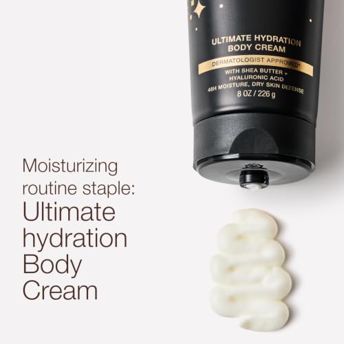 Bath & Body Works Body Cream 8 oz Pack of 2 - Into the Night Scent, Moisturizing, Vegan & Paraben-Free