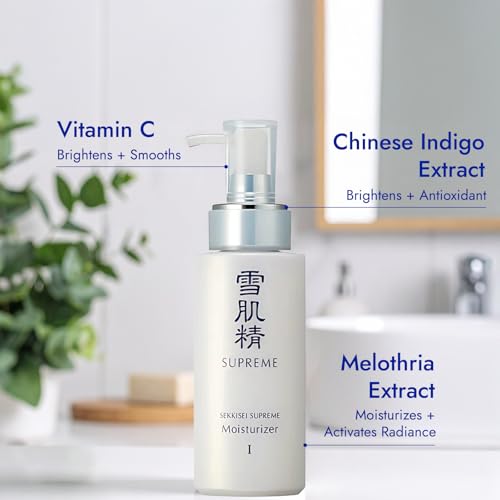 SEKKISEI Supreme Moisturizer I, Facial Cream for Elasticity & Suppleness, 7.7 Ounce