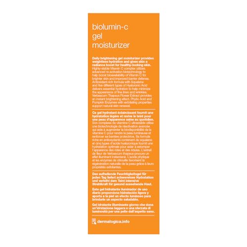 Dermalogica BioLumin-C Gel Moisturizer with Vitamin C & Hyaluronic Acid 1.7oz