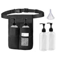 Massage Bottle Holster Kit with 2x 10oz Leak-Resistant Bottles & Adjustable Strap - Double Version